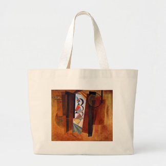 Grand Tote Bag Développement de Kandinsky dans la peinture Abstra