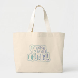 Grand Tote Bag Devenir un Tshirt et un Cadeau à l'oncle