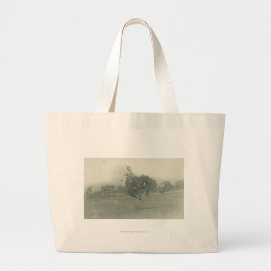 Grand Tote Bag Diable de vol d'équitation de Lee Caldwell (Devant)