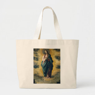 GRAND TOTE BAG DIEU BÉNISSE LA CONCEPTION IMMACULÉE