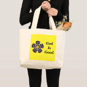 Grand Tote Bag Dieu est bon (Devant (produit))