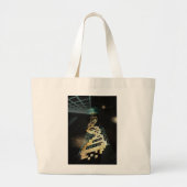 Grand Tote Bag Dieu ne joue pas les matrices 2014 (Devant)