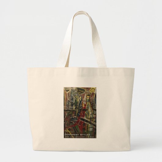 Grand Tote Bag différents styles (Devant)