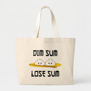 Grand Tote Bag Dim Sum perdent la somme
