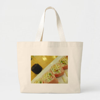 Grand Tote Bag Dîner Sushi Poisson Riz régime sain