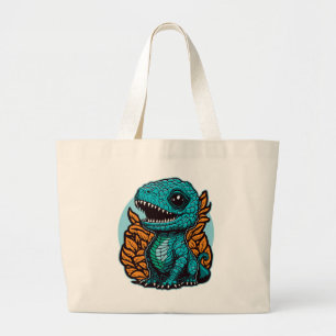 Grand Tote Bag Dinosaure Bébé mignon