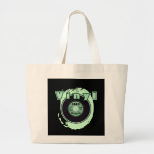 Grand Tote Bag Disque 1965 du VINYLE 45 t/mn