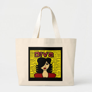 GRAND TOTE BAG DIVA FOURRE-TOUT DE FABFUNKY