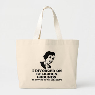 Grand Tote Bag Divorce drôle