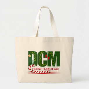 GRAND TOTE BAG DOCTEUR DCM MÉDECINE CHIROPRATIQUE NOËL