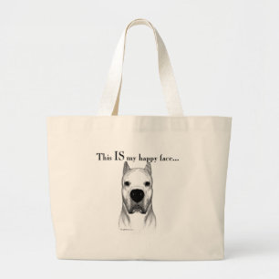 Grand Tote Bag Dogo Happy Face
