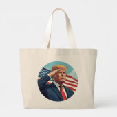 Grand Tote Bag Donald Trump 2024 (Dos)