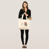 Grand Tote Bag Dons Shiba Inu (Devant (modèle))