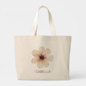 Grand Tote Bag Douce Floraison (Dos)
