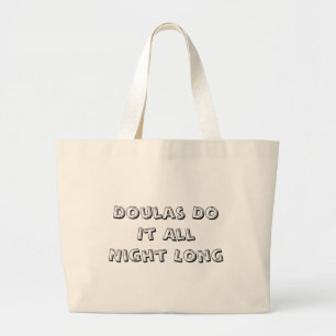 Grand Tote Bag Doulas le font toute la nuit