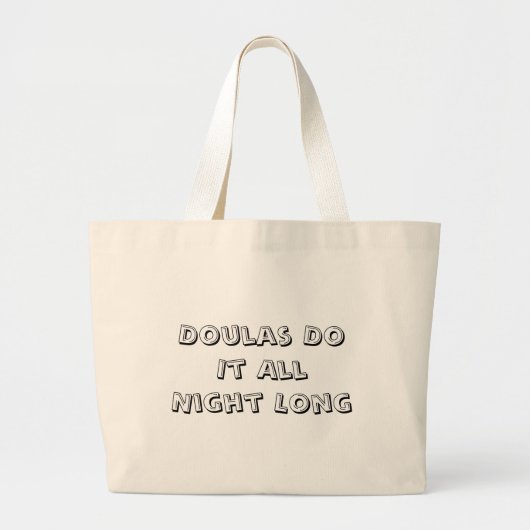 Grand Tote Bag Doulas le font toute la nuit (Devant)