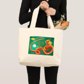 Grand Tote Bag Dragon (Devant (produit))