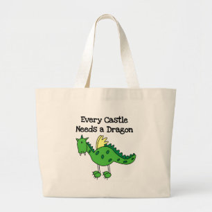 Grand Tote Bag Dragon de château