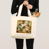 Grand Tote Bag Dragonfly Flit Rustic Splash (Devant (produit))