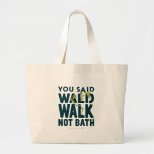 Grand Tote Bag Drame de promenade de chien Jumbo Fourre-tout
