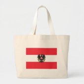 Grand Tote Bag Drapeau Autriche (Devant)