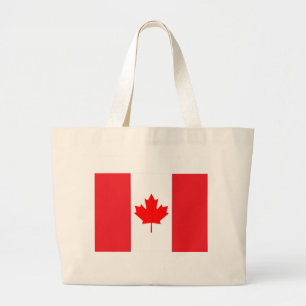 Grand Tote Bag Drapeau Canada Jumbo Fourre-tout