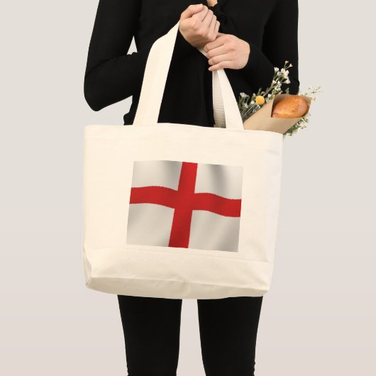Grand Tote Bag Drapeau d'Angleterre (Devant (produit))
