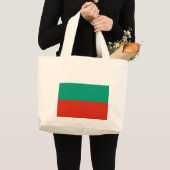 Grand Tote Bag Drapeau de Bulgarie (Devant (produit))
