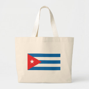 Grand Tote Bag Drapeau de Cuba