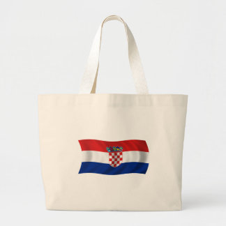 Grand Tote Bag Drapeau de la Croatie