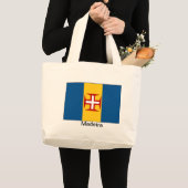 Grand Tote Bag Drapeau de la Madère (Devant (produit))