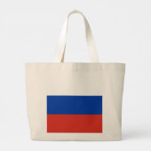 Grand Tote Bag Drapeau de la Russie (Dos)