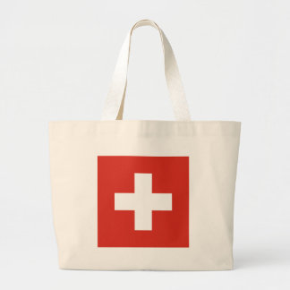 Grand Tote Bag Drapeau de la Suisse Die Nationalflagge der Schwei