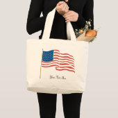 Grand Tote Bag Drapeau de l'Amérique (Devant (produit))