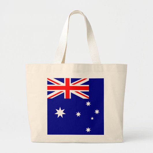 Grand Tote Bag Drapeau de l'Australie (Devant)