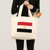 Grand Tote Bag Drapeau de l'Égypte (Devant (produit))