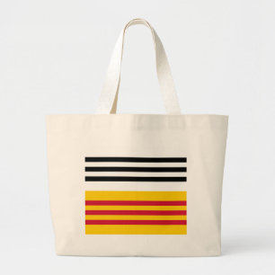 Grand Tote Bag Drapeau de Loon op Zand