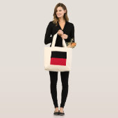 Grand Tote Bag Drapeau de Nimègue (Devant (modèle))