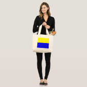 Grand Tote Bag Drapeau de Zandvoort (Devant (modèle))
