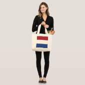 Grand Tote Bag Drapeau des Pays-Bas (Devant (modèle))