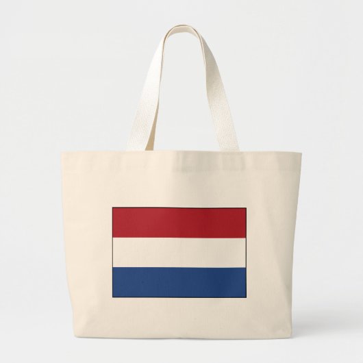 Grand Tote Bag Drapeau des Pays-Bas (Devant)