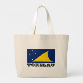 Grand Tote Bag Drapeau des Tokélaou (Dos)