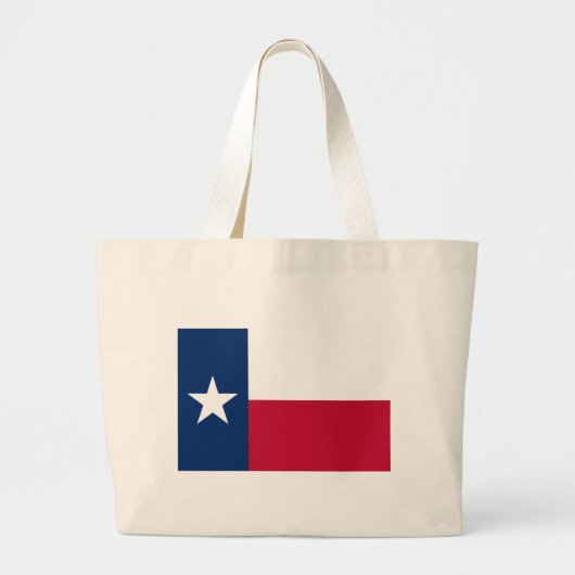 Grand Tote Bag Drapeau d'État du Texas (Devant)