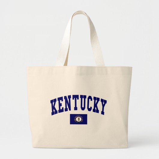 Grand Tote Bag Drapeau du Kentucky (Devant)