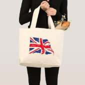 Grand Tote Bag Drapeau du Royaume-Uni (Devant (produit))