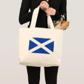 Grand Tote Bag Drapeau écossais - Image de haute qualité (Devant (produit))