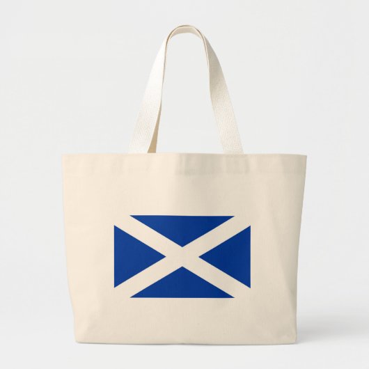 Grand Tote Bag Drapeau écossais - Image de haute qualité (Devant)