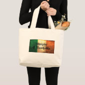 Grand Tote Bag Drapeau irlandais Murphy (Devant (produit))