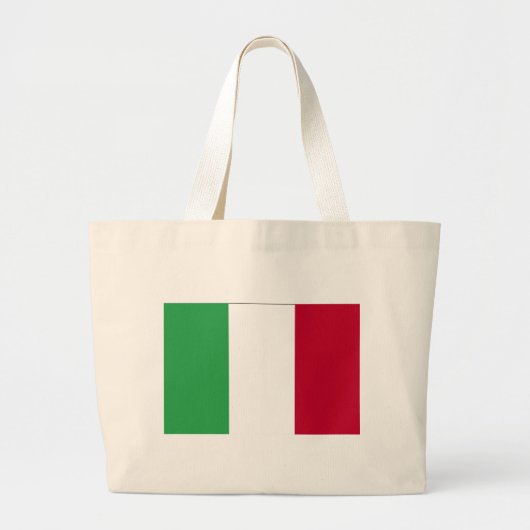GRAND TOTE BAG DRAPEAU ITALIEN (Devant)