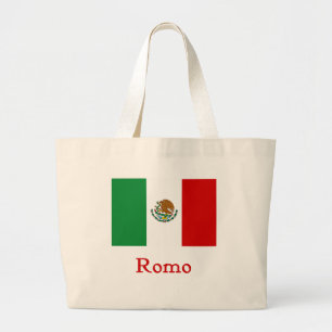 Grand Tote Bag Drapeau mexicain de Romo